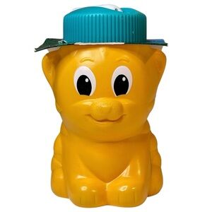 Vintage 1994 Rubbermaid Trainer Sippy Cup Tiger 8oz Juice Box #1883 Made USA NEW